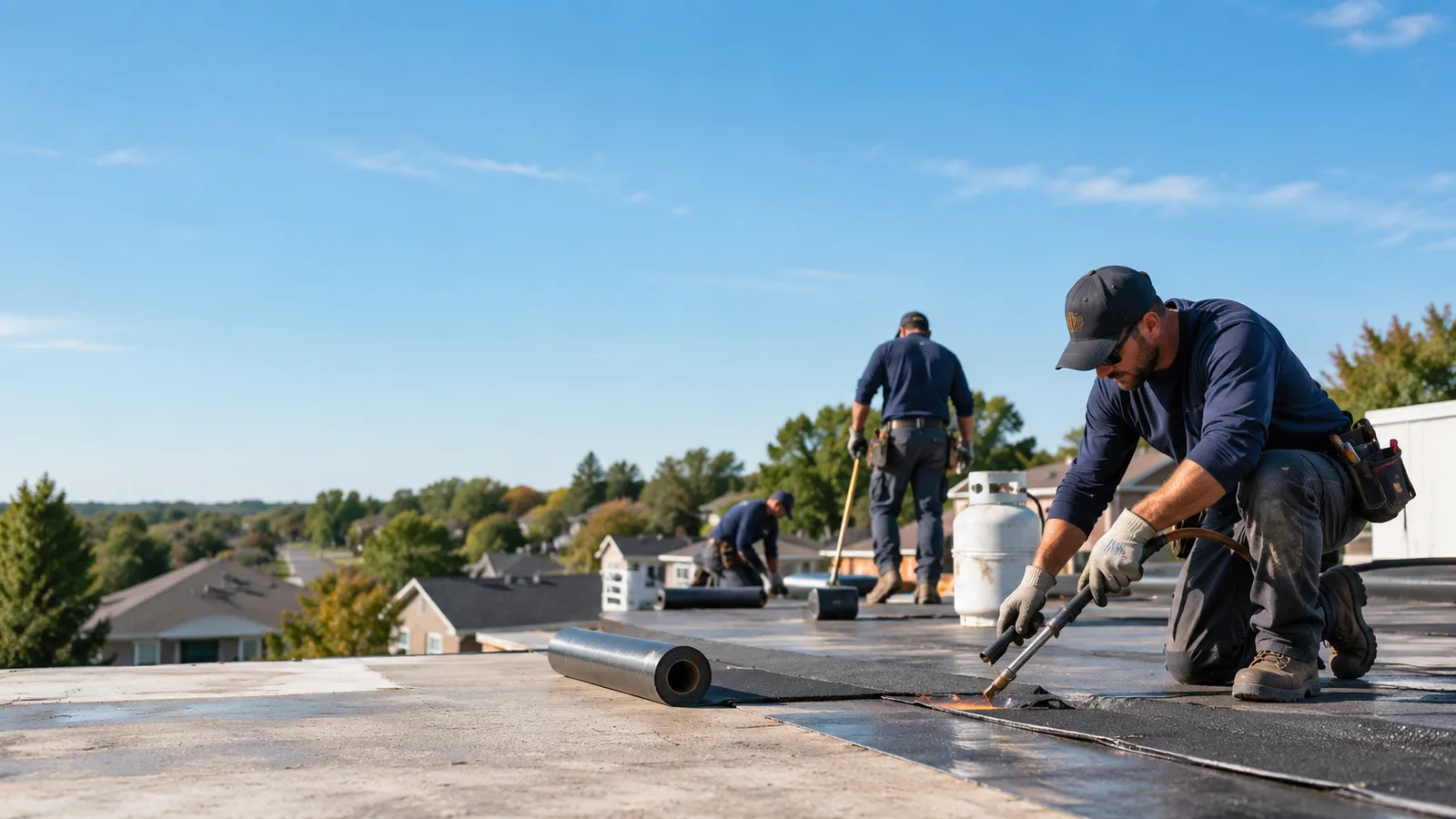 Flat Roof Leak Repair providers in Mcbrides, MI